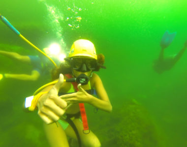 ¡Conocí otro planeta! Snuba en cenote