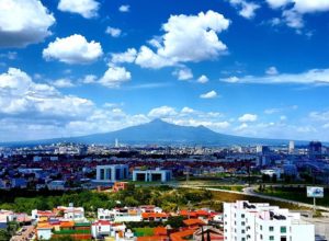 Vistas panorámicas de Puebla