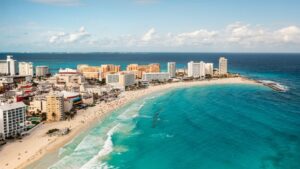 Mariel de Viaje playas Cancún