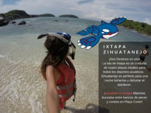 PokemónGo #kyogre en Ixtapa